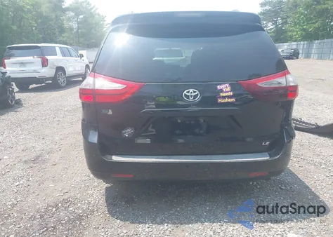 2015 Toyota Sienna Le 7 Passenger/Le 8 Passenger из США, поврежденный, VIN 5TDKK3DC8FS587644
